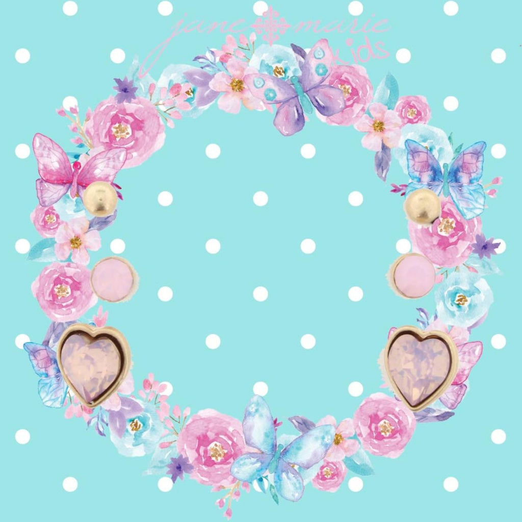 Kids Heart Earring Set