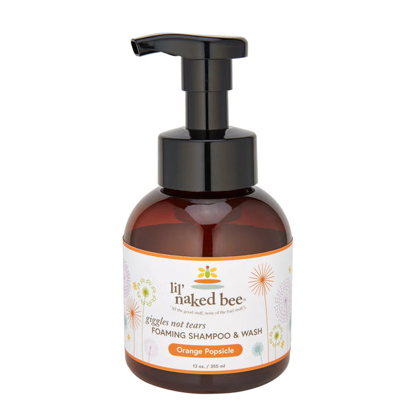 Orange Popsicle Giggles Not Tears Foaming Shampoo & Wash