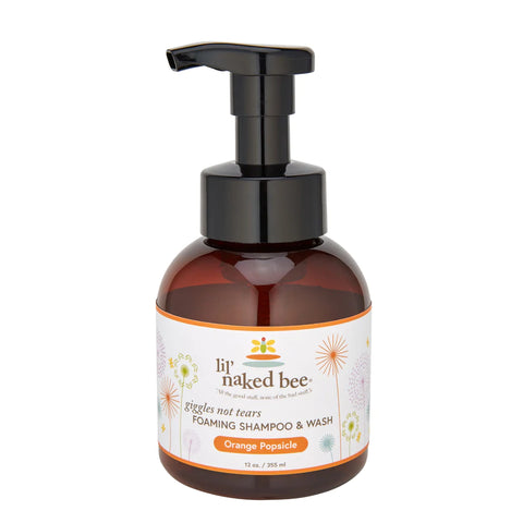Orange Popsicle Giggles Not Tears Foaming Shampoo & Wash