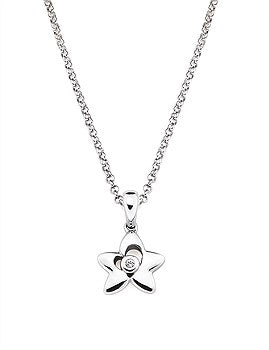 Little Diva Star Diamond Pendant Necklace