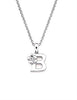 Little Diva Initial Diamond Pendant Necklace