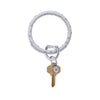 Leather Big O Keyring | Pastel