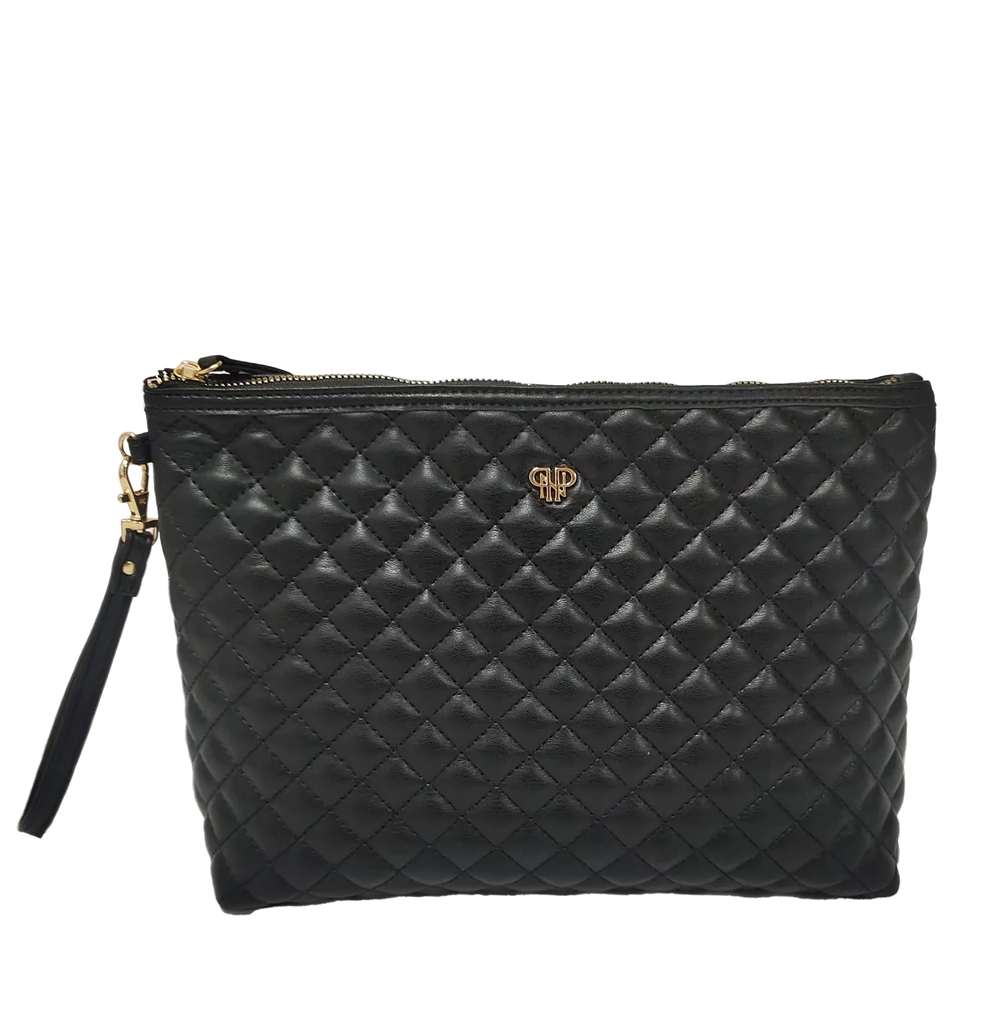 Litt Makeup Case in Black Quilted