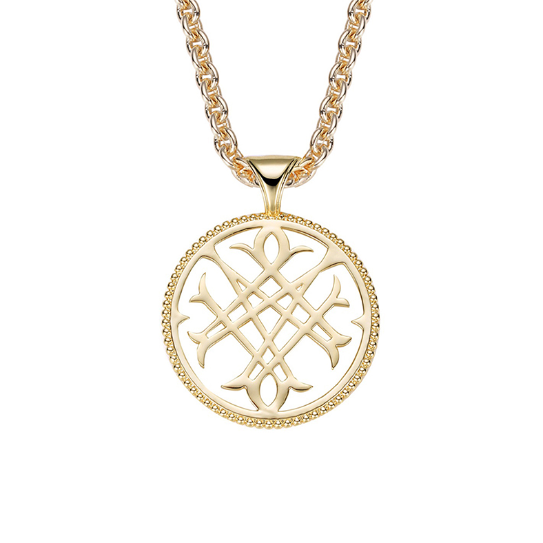 Logo Pendant Necklace