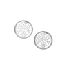 Circle Logo Stud Earrings