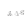 Trinity Diamond Stud Earrings