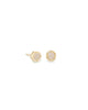 Nola Drusy Stud Earrings