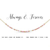 Always and Forever | Morse Code Necklace