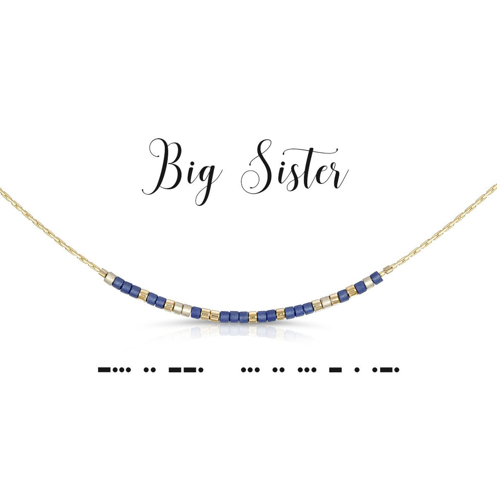 Big Sister | Morse Code Necklace