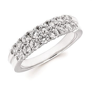 Diamond Double Row Band