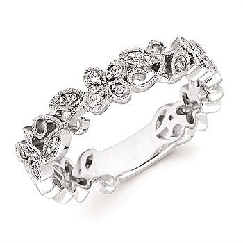 Floral Diamond Ring