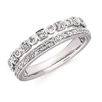 Diamond Stackable Ring 14K Gold