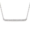 Diamond Bar Necklace