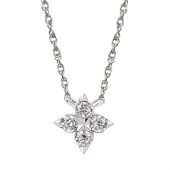 Dainty Cluster Pendant Necklace