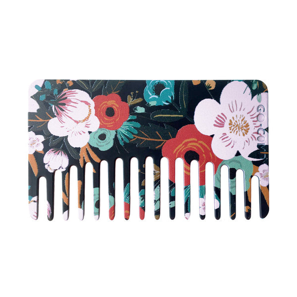 Midnight Floral Go-Comb