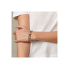 Vitaminas Silver Leather Bracelet