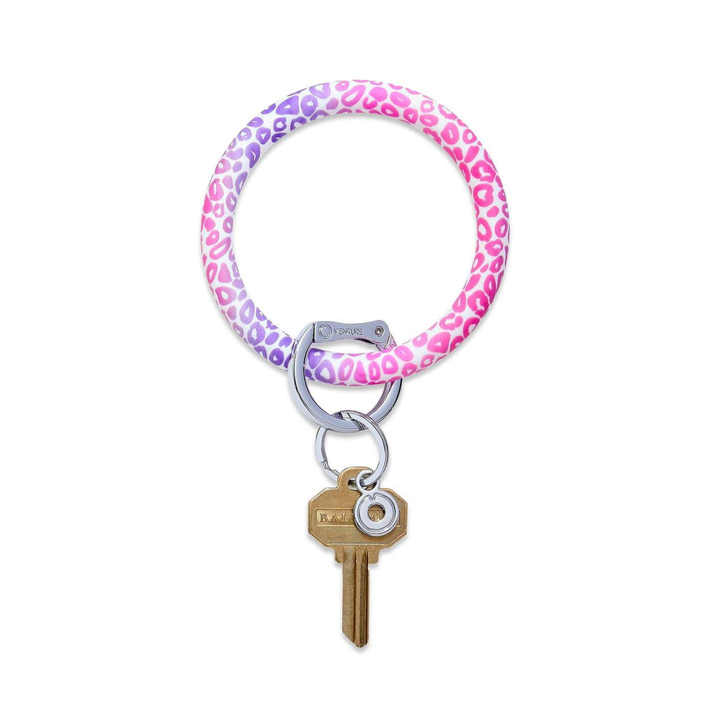 Print Silicone Big O Keyring - FINAL SALE