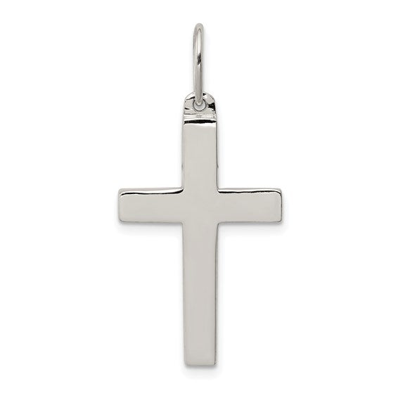 Sterling Silver Polished Cross