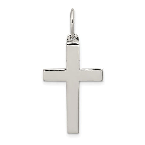 Sterling Silver Polished Cross