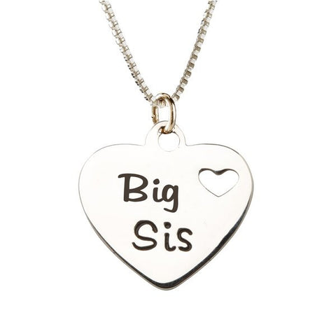 Sterling Silver Big Sis Necklace