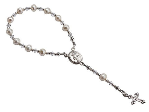 Pearl Baby Rosary