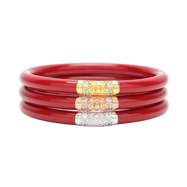 Red Three Kings All Weather Bangles