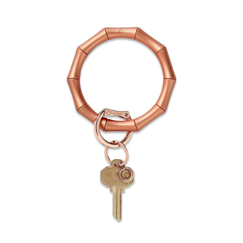 Silicone Big O Keyring | Bamboo