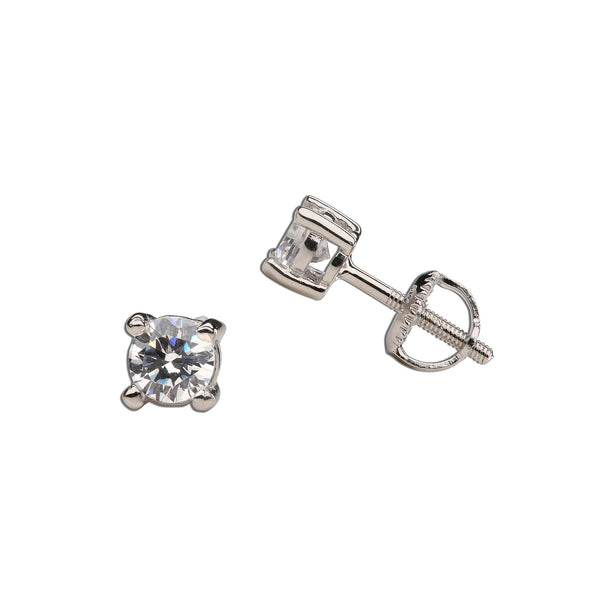 Clear Crystal Stud Earring