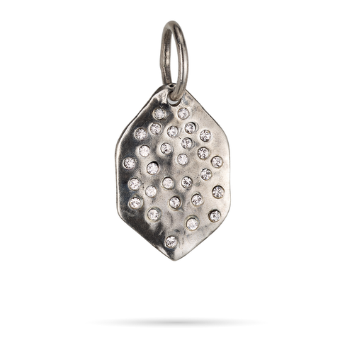 Starshower Trapezium Charm in Sterling Silver