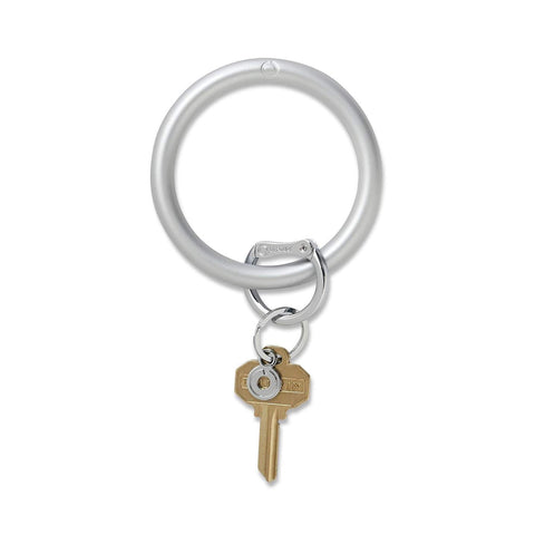 Quicksilver Metallic Silicone Big O Keyring - FINAL SALE