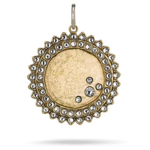 The Light of Stars Pendant in Brass