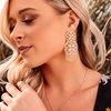 Grace Statement Tassel Earrings