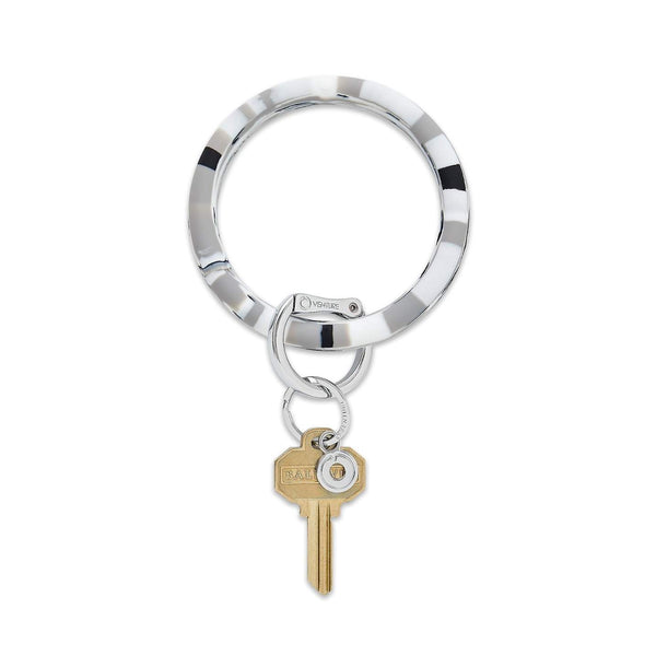 Silicone Big O Keyring | Marble