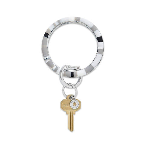 Silicone Big O Keyring | Marble