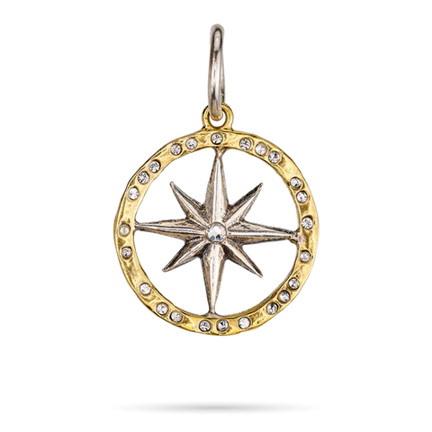 Wonderer Compass Charm
