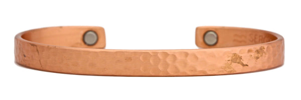 Textured Copper Magnetic Bracelet