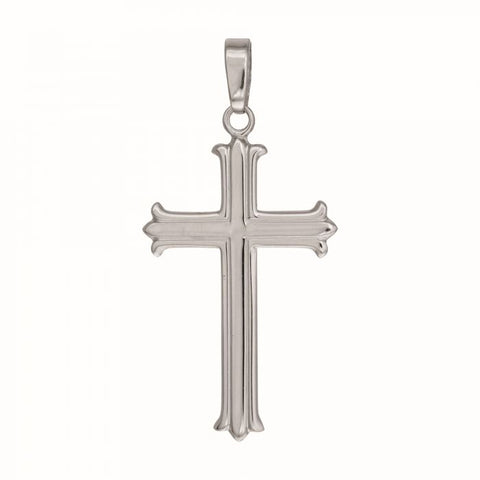 Large Sterling Silver Cross