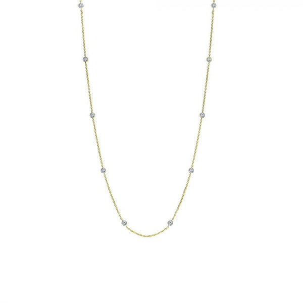 CZ By the Yard Necklace