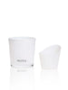 White Glass Starter Candle