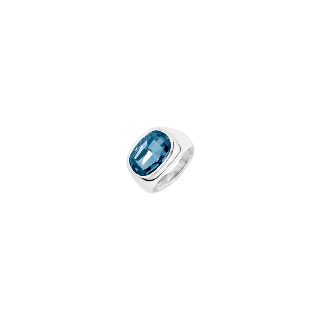 Light it Up Silver Swarovski Ring