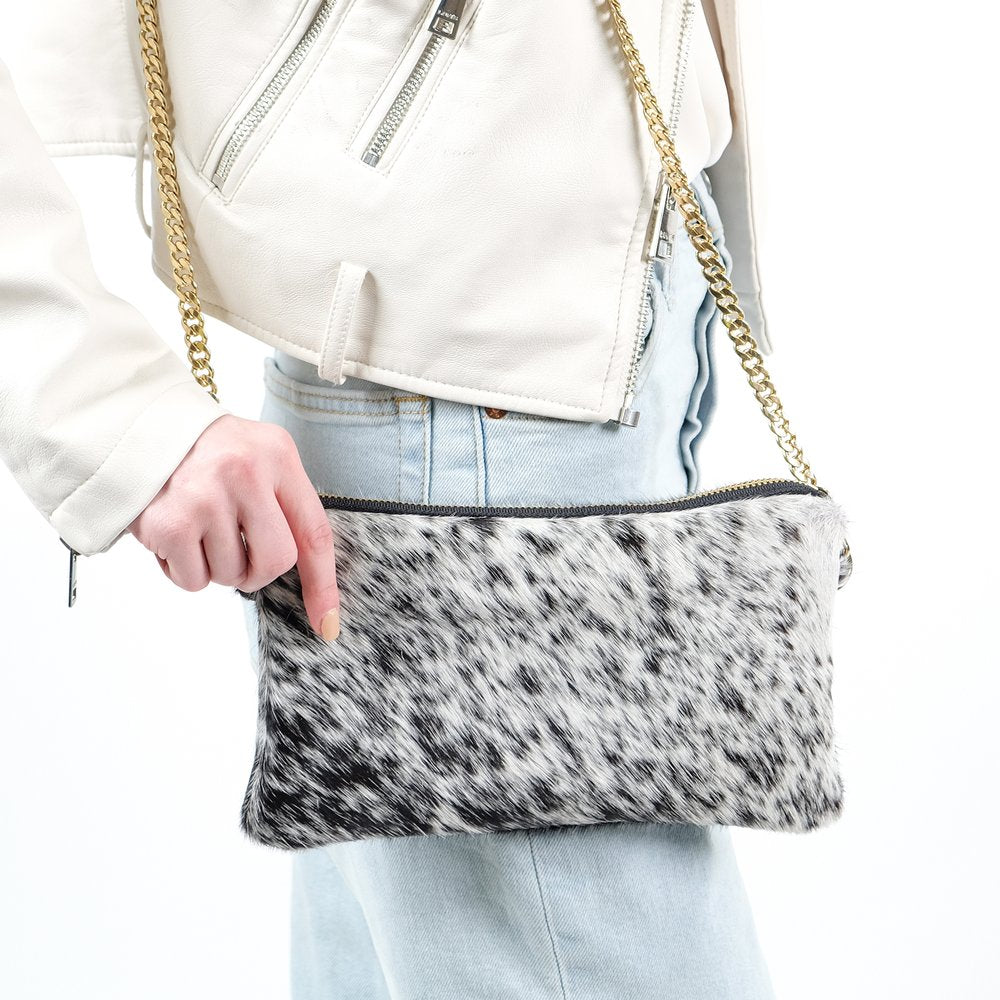 Black Salt & Pepper Hyde Crossbody