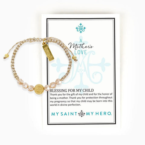 A Mother's Love | Blessing for my Child Bracelet