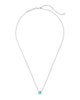 Davie Sterling Silver Pendant Necklace in Chrysoprase