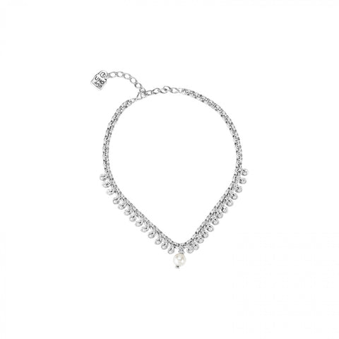 Texcoco Silver & Pearl Necklace
