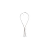 Waterfalls Grey Swarovski Necklace