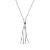 Waterfalls Grey Swarovski Necklace