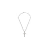 Faith Silver Cross Necklace