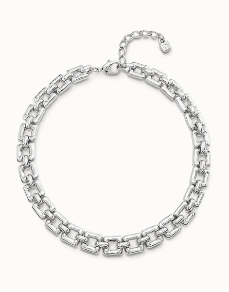 Femme Fatale Silver Link Necklace