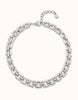 Femme Fatale Silver Link Necklace