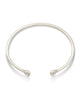 Grayson Crystal Cuff Bracelet in Silver